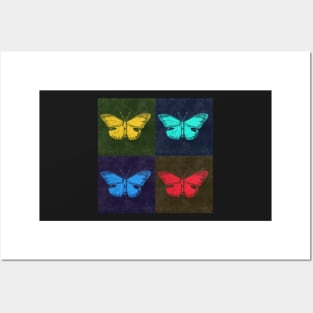 ART Leather Butterflies Posters and Art